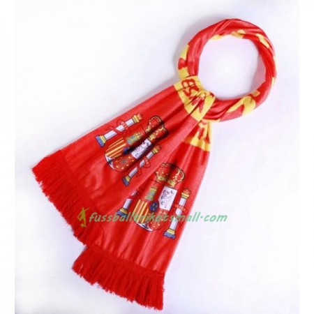 Spanien WM 2018 Schal Rot